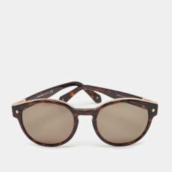 Roberto Cavalli Tortoise Brown RC956S Round Sunglasses