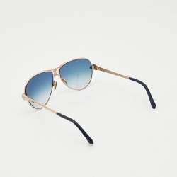 Roberto Cavalli Blue Gradient Markab 883/S Aviator Sunglasses