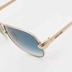Roberto Cavalli Blue Gradient Markab 883/S Aviator Sunglasses