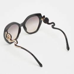 Pre Owned Roberto Cavalli Black Gradient Chianciano Oversized Sunglasses