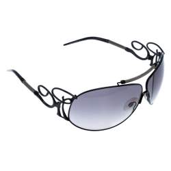 مملوكة مسبقًا نظارة شمسية روبرتو كافالي كبيرة كارنيا سموك سوداء