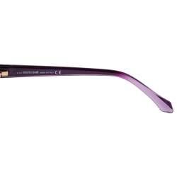 Pre Owned Roberto Cavalli Purple/Gold Mirror 888S Mekbuda Cat Eye Sunglasses