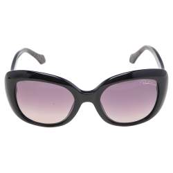 مملوكة مسبقًا نظارة شمسية روبرتو كافالي أوليولا 828S سوداء مستطيلة 