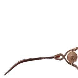 Pre Owned نظارة شمسية روبرتو كافالي كورنيولا 445S  بني بنمط كبير