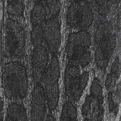 Roberto Cavalli Black Animal Print Silk Stole