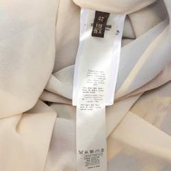 Pre Owned Roberto Cavalli Multicolor Floral Print Silk Kaftan Maxi Dress M