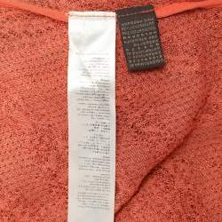 Pre Owned فستان روبيرتو كافالي قماش لامع متعدد الألوان صغير