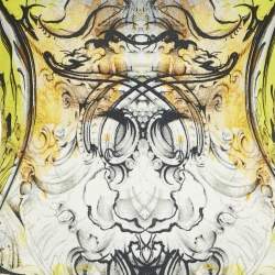 Pre Owned Roberto Cavalli Multicolor Printed Jersey Embellished Sleeveless Short Dress S