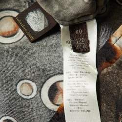 Pre Owned Roberto Cavalli Brown Eyelet Detail Top S