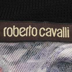 Roberto Cavalli Multicolor Printed Jersey Dress L