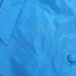 Roberto Cavalli Blue Polyester Maxi Skirt M