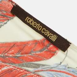 Roberto Cavalli Multicolor Printed Jersey Shift Dress M