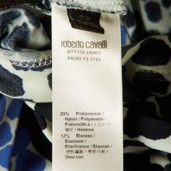 Roberto Cavalli Multicolor Printed Jersey Shift Dress M