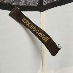 مملوكة مسبقًا Roberto Cavalli Red Floral Print Jersey Sleeveless Top S