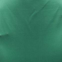 Pre Owned Roberto Cavalli Green Satin Ruffled High-Low Maxi Skirt M