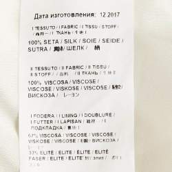 Pre Owned Roberto Cavalli Pink Printed Silk Mini Dress L