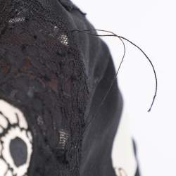 Pre Owned Roberto Cavalli Multicolor Floral Print Stretch Silk Camisole Tops M