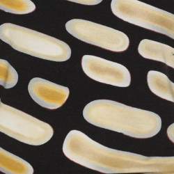 Pre Owned Roberto Cavalli Multicolor Jersey Ruched Top L