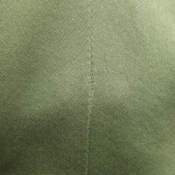 Pre Owned Roberto Cavalli Green Satin Long Sleeve Tops L