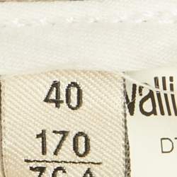 مملوكة مسبقًا شور�ت جينز بطبعات بيج روبيرتو كافالي صغير/مقاس الخصر 26"