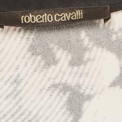 مملوكة مسبقًا Roberto Cavalli Multicolor Printed Jersey Midi Dress L