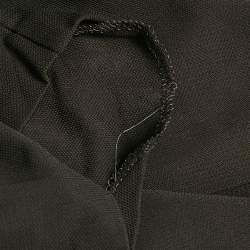 Pre Owned Roberto Cavalli Black/Blue Printed Jersey Mini Dress S