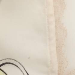 Pre Owned Roberto Cavalli Multicolor Printed Silk Top S