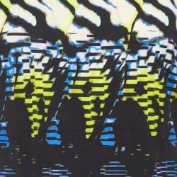 Pre Owned Roberto Cavalli Multicolor Printed Crepe Sleeveless Dress M