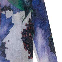 Pre Owned Roberto Cavalli Floral Print Sweater M
