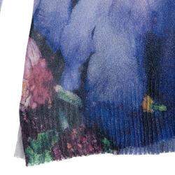 Pre Owned Roberto Cavalli Floral Print Sweater M