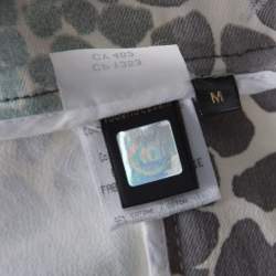 Pre Owned Roberto Cavalli Multicolor Animal Printed Cotton Maxi Skirt M