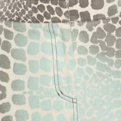 Pre Owned Roberto Cavalli Multicolor Animal Printed Cotton Maxi Skirt M