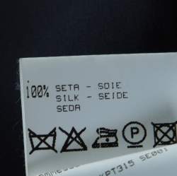 Pre Owned تنورة روبرتو كافالي ستان ماكسي سوداء S