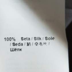 مملوكة مسبقًا Roberto Cavalli Multicolor Abstract Print Silk Long Sleeve Shirt M