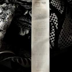 Pre Owned تونيك قفطان روبرتو كافالي حرير مورد مونوكرومي مقاس صغير (سمول)