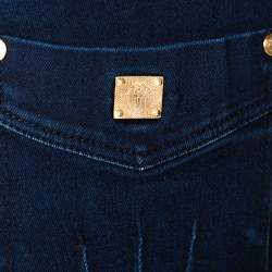 Roberto Cavalli Indigo Denim Tapered Fitted Jeans M