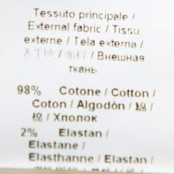 مملوكة مسبقًا بنطلون روبرتو كافالي دينم أبيض بأرجل عريضة مقاس كبير (لارج)
