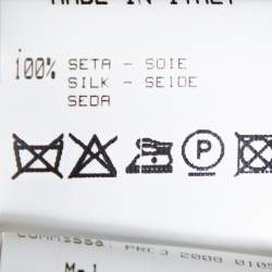 مملوكة مسبقًا Roberto Cavalli Beige Printed Silk Satin Flared Maxi Skirt L