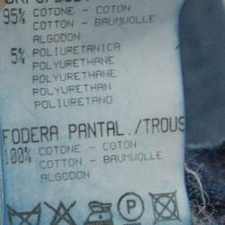 Pre Owned Roberto Cavalli Indigo Dark Wash Denim Faded Effect Jeans S