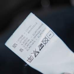 Pre Owned Roberto Cavalli Dark Blue Stretch Denim Flared Pants L