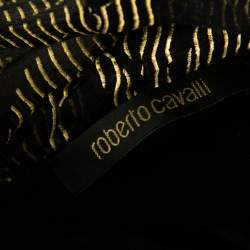 Pre Owned Roberto Cavalli Multicolor Prink Top and Skirt Set S