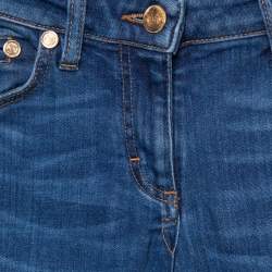 Roberto Cavalli Indigo Denim Straight Fit Jeans S