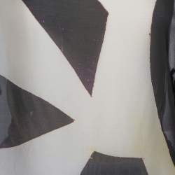 Pre Owned Roberto Cavalli Cream Animal Print Silk Boat Neck Top M