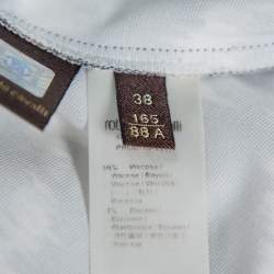 Pre Owned Roberto Cavalli Multicolor Knit Animal Printed Midi Dress S