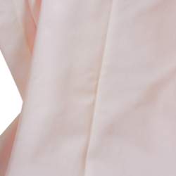 Pre Owned بنطلون روبرتو كافالي بالازو قطن وردي مقاس كبير - لارج