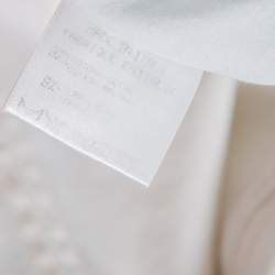 Pre Owned Roberto Cavalli Multicolor Floral Printed Cotton Chain Detail Blazer M