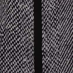 Pre Owned بلوزة روبرتو كافالي شفافة أكمام طويلة حرير مونوكروم مقاس صغير