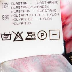 مملوكة مسبقًا كاميسول روبرتو كافالي تريكو كريمي مورد رقبة وراسع مقاس متوسط - ميديوم