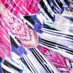 مملوكة مسبقًا تنورة ماكسي روبرتو كافالي حرير مطبوع متعددة الألوان مقاس متوسط - ميديوم