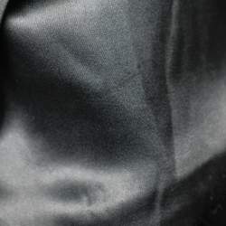 مملوكة مسبقًا Roberto Cavalli Grey Silk Satin Draped Midi Dress M